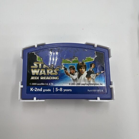 Lot 6 Leapfrog Game Cartridges Leapster cars SpongeBob Batman Star Wars dinosaur - Picture 7 of 10